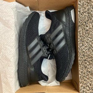 Men's sz 10 adidas ultraboost black/black
